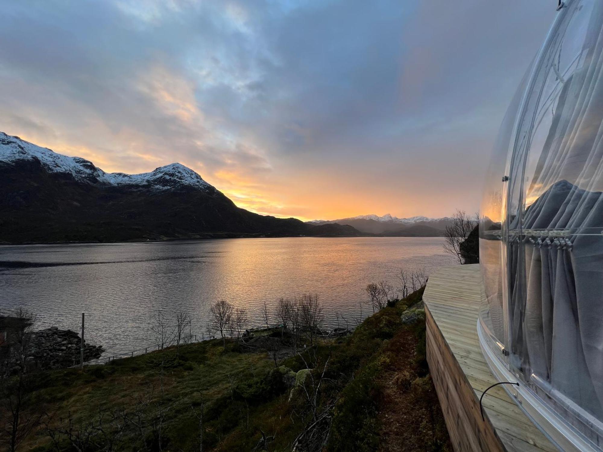 Lofoten Glampingdome Myrland Exterior foto